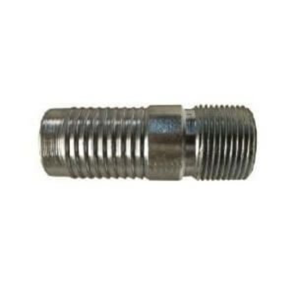 Midland Metal Hose Adapter, Adapter FittingConnector, 114 x 1 Nominal, Hose x MNPT End Style, Steel, Zinc Pl 973885